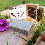 Săpun cu foiță de aur și trandafiri